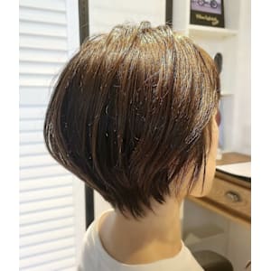 メリハリショートボブ