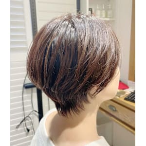 大人ショートボブ