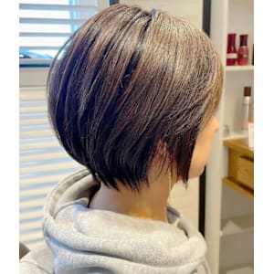 大人キレイショートボブ