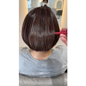 髪質改善縮毛矯正＋髪質改善カラー - Fleu[r] フルー 都立大学店【フルー】掲載中