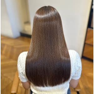 絹髪♪髪質改善ストレート