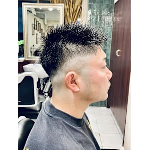 【30代 男性】ロンドンスキンフェード（大宮/バーバー）