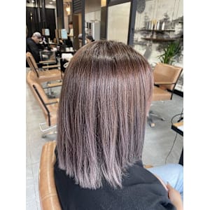 【SHIAN 山本】ピンクグレージュカラー