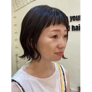 ショートバング/ボブ