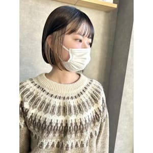 ボブ/インナーグレージュ