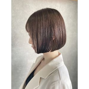 ボブ/ピンクアッシュ