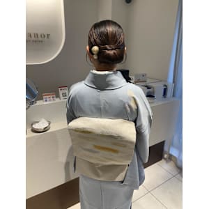 着付け/訪問着/ヘアセット