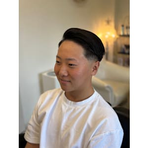 ローフェード　宇部市/理容室/理容院/メンズカット