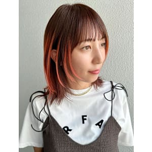 コーラルオレンジ/ナチュラルブラウン/ハッシュボブ - Marcia by artina 蒲田店【マーシア バイ アルティナ カマタテン】掲載中