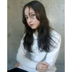 ナチュラルパーマ風アレンジ