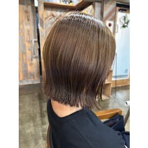 丸くならないハッシュボブ×モーヴピング - enne  hair&organic【エンネ ヘアーアンドオーガニック】掲載中