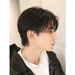 men's/メンズ/曲がる縮毛矯正/マッシュショート/韓国