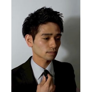 ビジネスショートアップバング