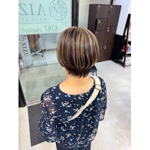 白髪ぼかしハイライト - AIZU本厚木 白髪ぼかし ハイライト バレイヤージュ 髪質改善【アイズホンアツギ シラガボカシ ハイライト バレイヤージュ カミシツカイゼン】掲載中