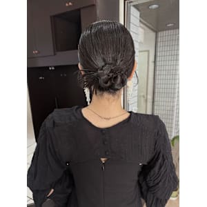 ミホ＊お呼ばれヘアセット