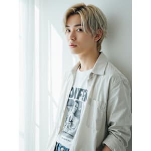 #ホワイトブリーチ　#ブリーチカラー