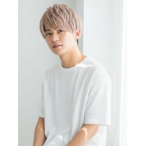 #メンズハイトーンカラー　#ブリーチカラー - Chocolat UMEDA【ショコラ ウメダ】掲載中