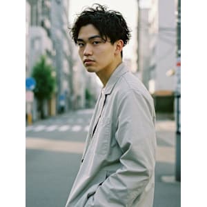 #メンズパーマ　#マッシュスタイル