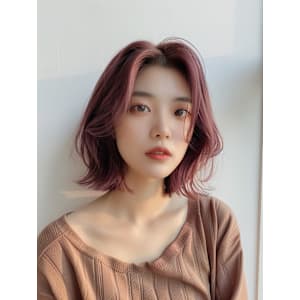 ミディアムスタイル - Hair&Make MODE K's 宝塚店【モードケイズ】掲載中