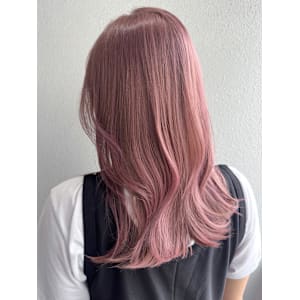 モーブピンク/コーラルオレンジ/ペールピンク