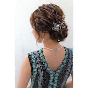 ヘアアレンジ　お呼ばれヘア