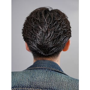 大人毛流れショート/韓流パーマ