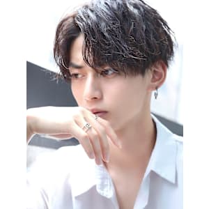 前下がりソフトツイストショート