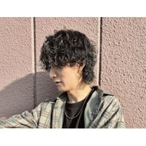 メンズパーマ×メンズブリーチ メンズヘアサロン YUIMAR