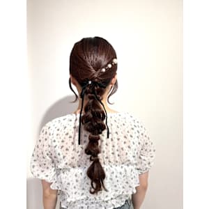 タイト編みおろし