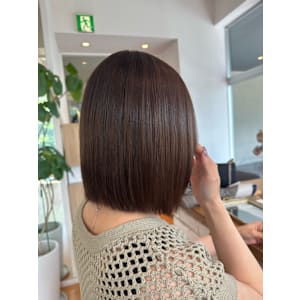 縮毛矯正/イルミナカラー