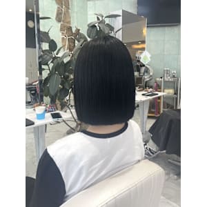 切りっぱなしボブ／ボブ - HEARTS hair's五日市店【ハーツヘアーズイツカイチテン】掲載中