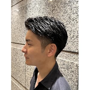 銀座　理容室　barber サイドフィッド　ツーブロスタイル - ヘアーモードキクチ 銀座店【ヘアーモードキクチ】掲載中