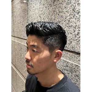 銀座　理容室　barber サイドパート - ヘアーモードキクチ 銀座店【ヘアーモードキクチ】掲載中