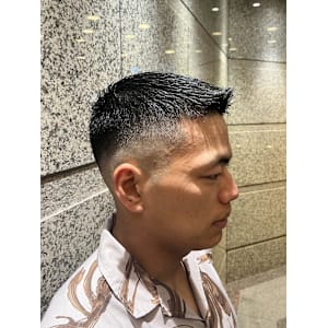 銀座　理容室　barber フェードスタイル - ヘアーモードキクチ 銀座店【ヘアーモードキクチ】掲載中