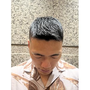 銀座　理容室　barber フェードカット - ヘアーモードキクチ 銀座店【ヘアーモードキクチ】掲載中