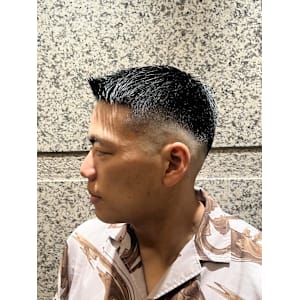 銀座　理容室　barber  フェードカット
