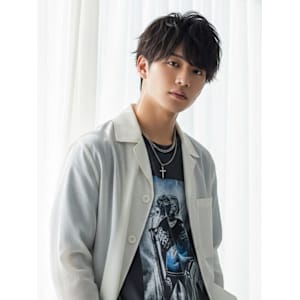 #黒髪メンズ　#ショートレイヤー