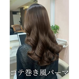 韓国風パーマ/コテ巻き風パーマ/デジタルパーマ/レイヤー