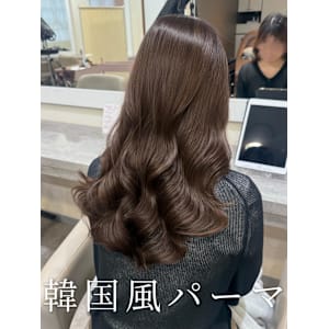 韓国風パーマ/コテ巻き風パーマ/デジタルパーマ/レイヤー