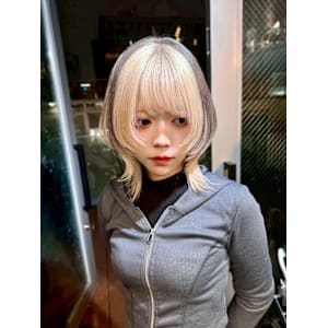 セクションカラー　ケアブリーチ　デザインカラー　表参道/原宿 - Null 表参道本店 デザインカラー/ダブルカラー【ヌル】掲載中