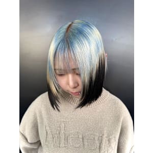 オーダーメイド　ケアブリーチ　デザインカラー　表参道/原宿 - Null 表参道本店 デザインカラー/ダブルカラー【ヌル】掲載中