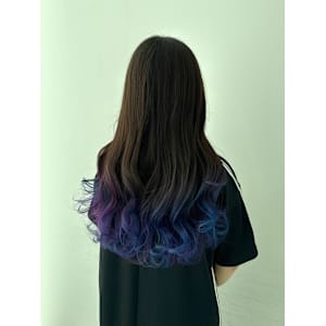 グラデーションブルー