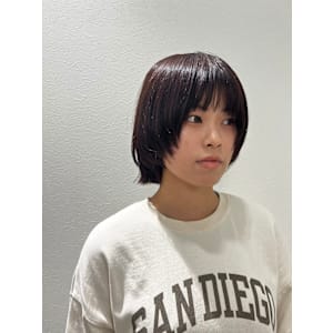 秋冬オススメン◎深みブラウン×マニッシュショートスタイル