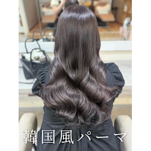 韓国風パーマ/コテ巻き風パーマ/デジタルパーマ/レイヤー