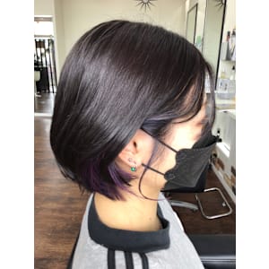 バイオレットインナーカラー