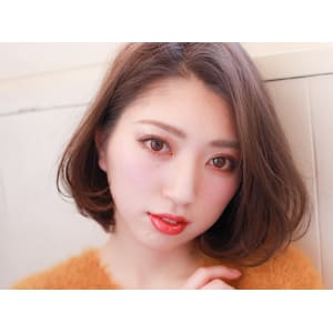 ◇ひし形◇30代40代◇ふんわりボブスタイル