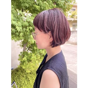 ピンクパープルでつくる柔らかボブ - EMU international 春日部本店【エムインターナショナル】掲載中