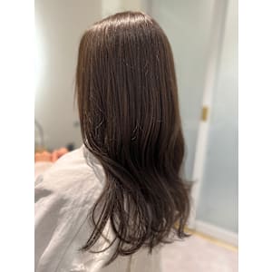 抜群の透明感！ブルージュカラー×ロング 『銀座/個室』