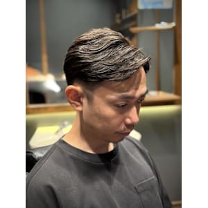 メンズ　ニュアンスパーマ　センターパート - 銀座shino【ギンザ シノ】掲載中