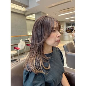 ロング　グラデーションカラー